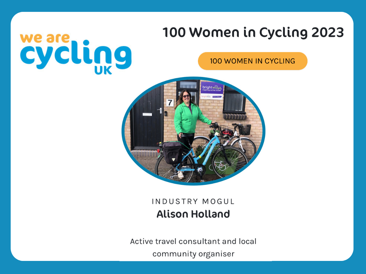 100 women in cycling wide.