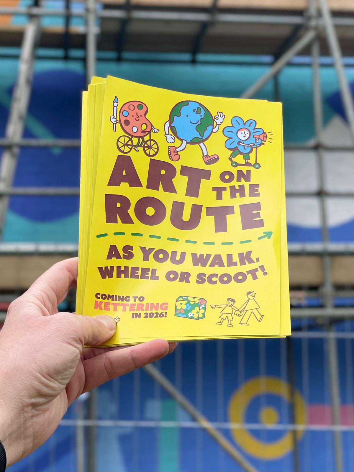 Art on the Route Flyers.