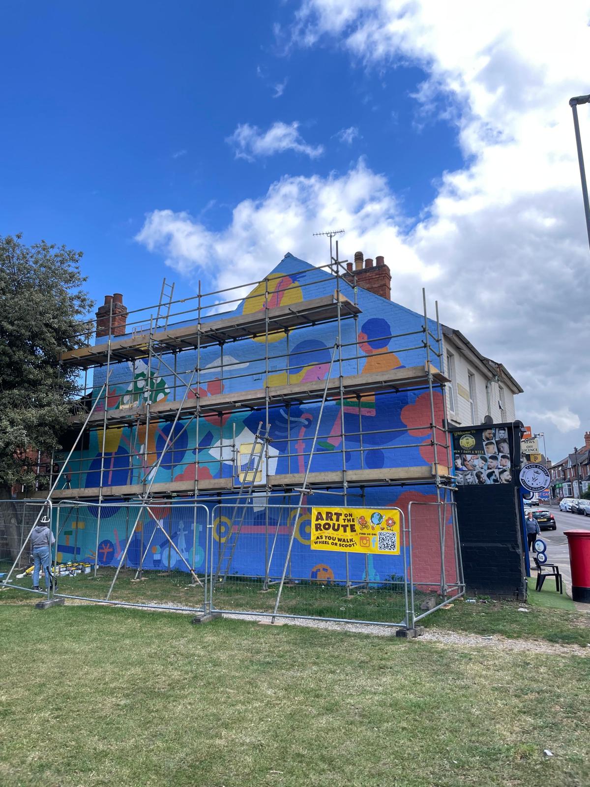 Art on the Route .