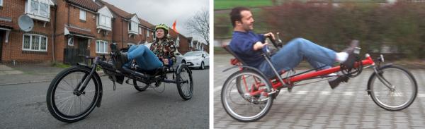 Wheels or wellbeing Recumbent Tricycles.