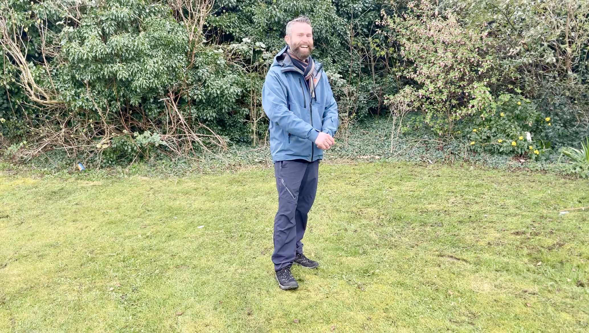 Simon, walking case study in green space