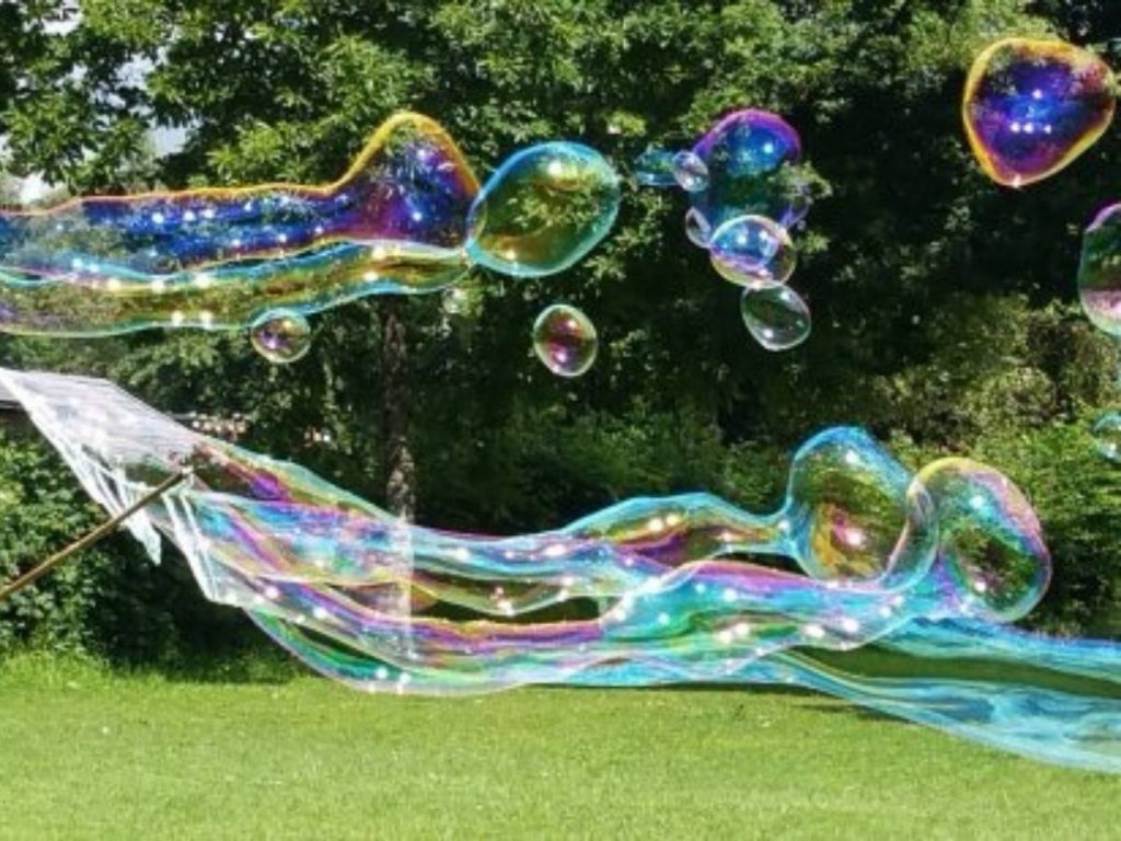 Bubbles.