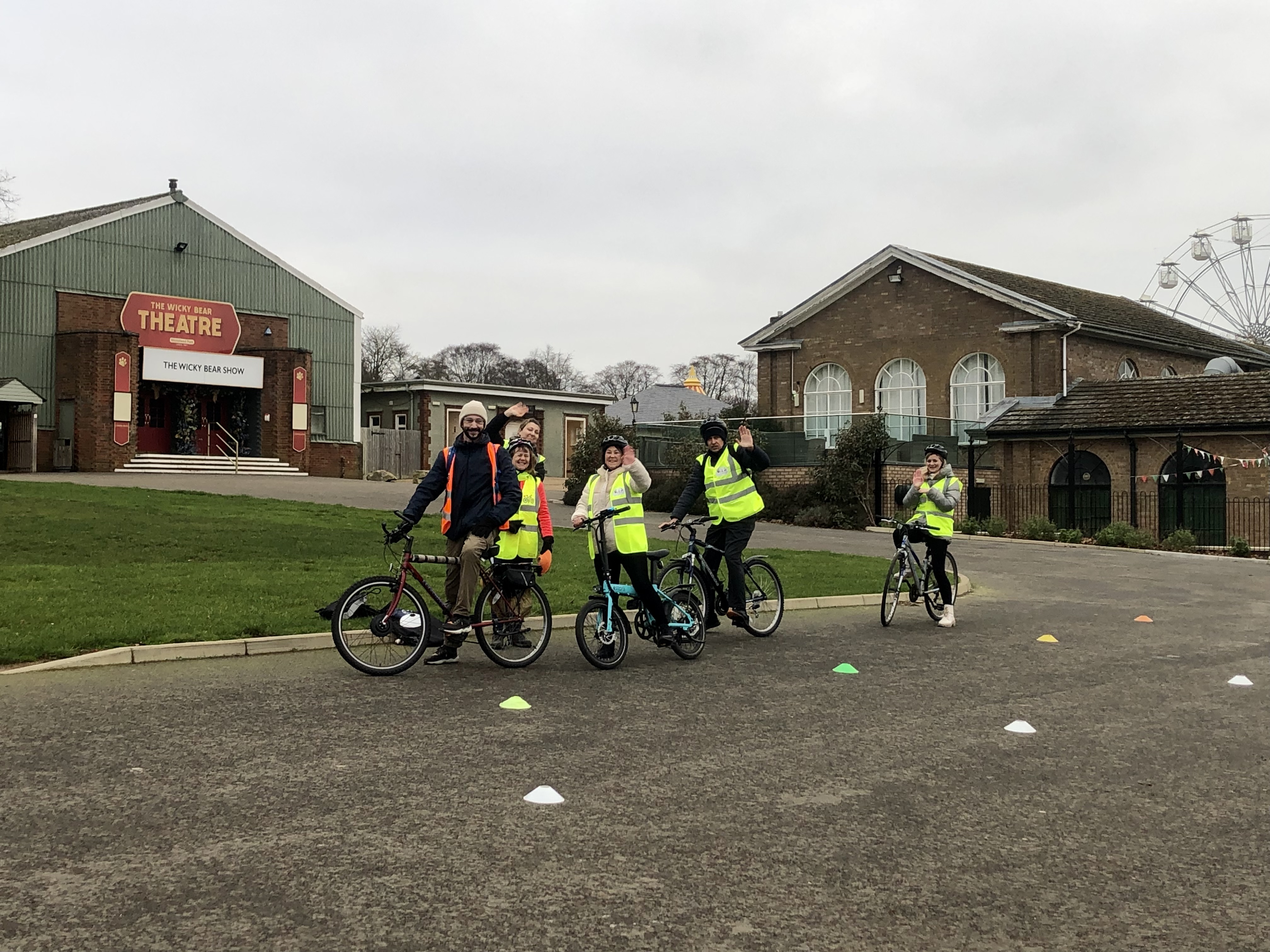 Cycle Lingo at wicksteed park.