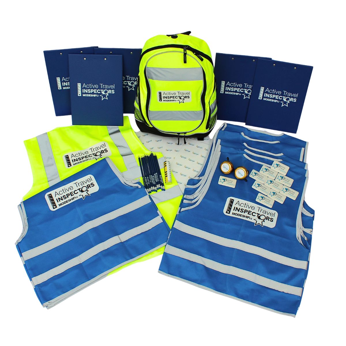 Active Travel Inspectors Pack, all items.