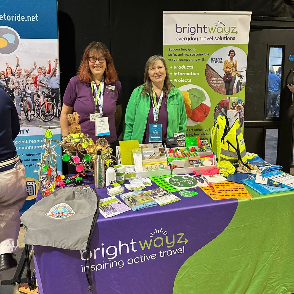 Alison and Jacqui Modeshift 2025.