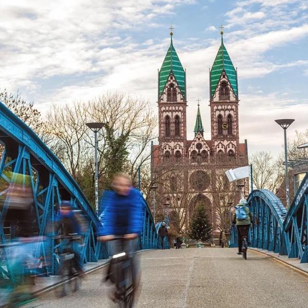 Freiburg bridge Germany.