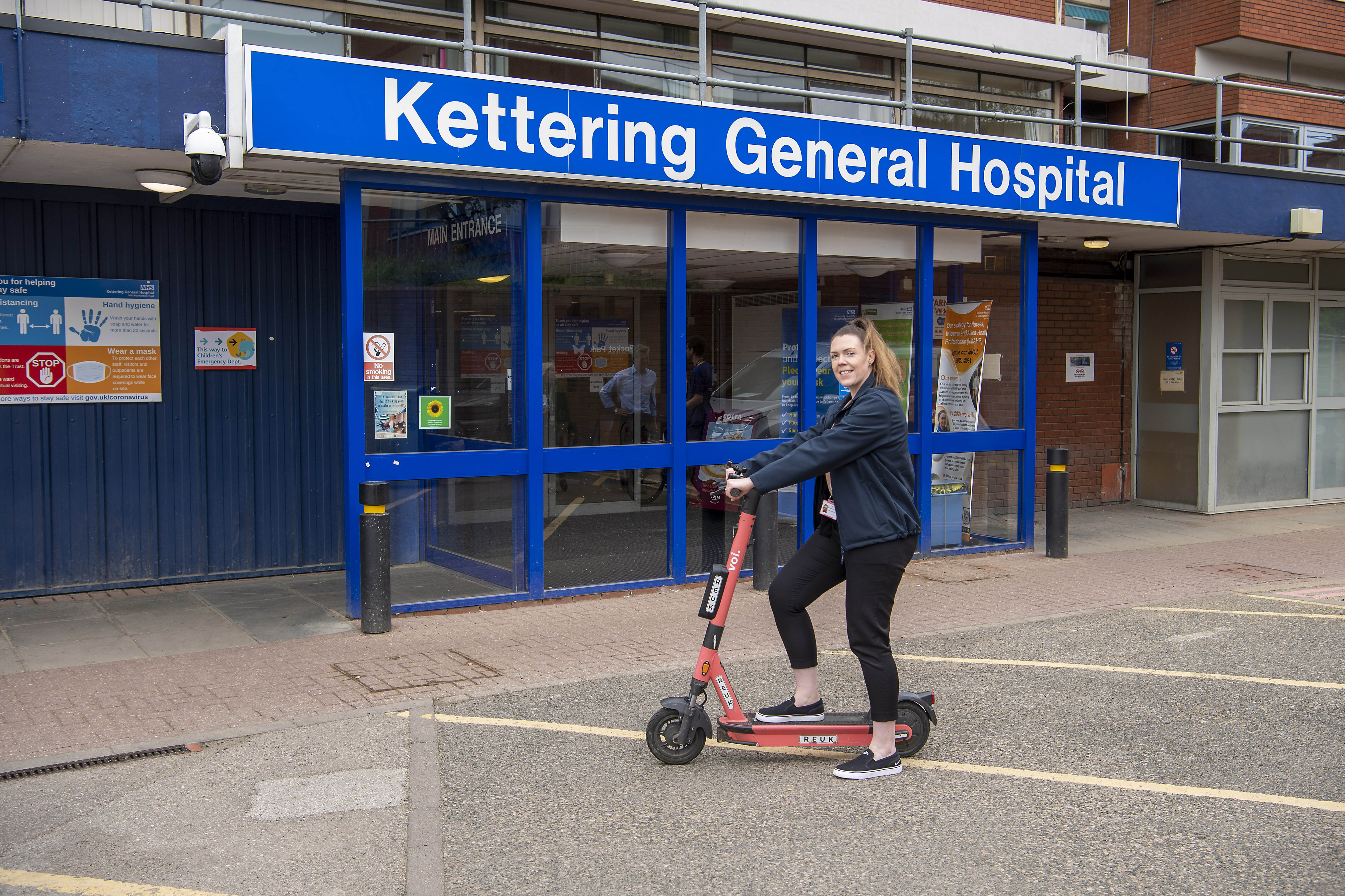 e scoot to hospital