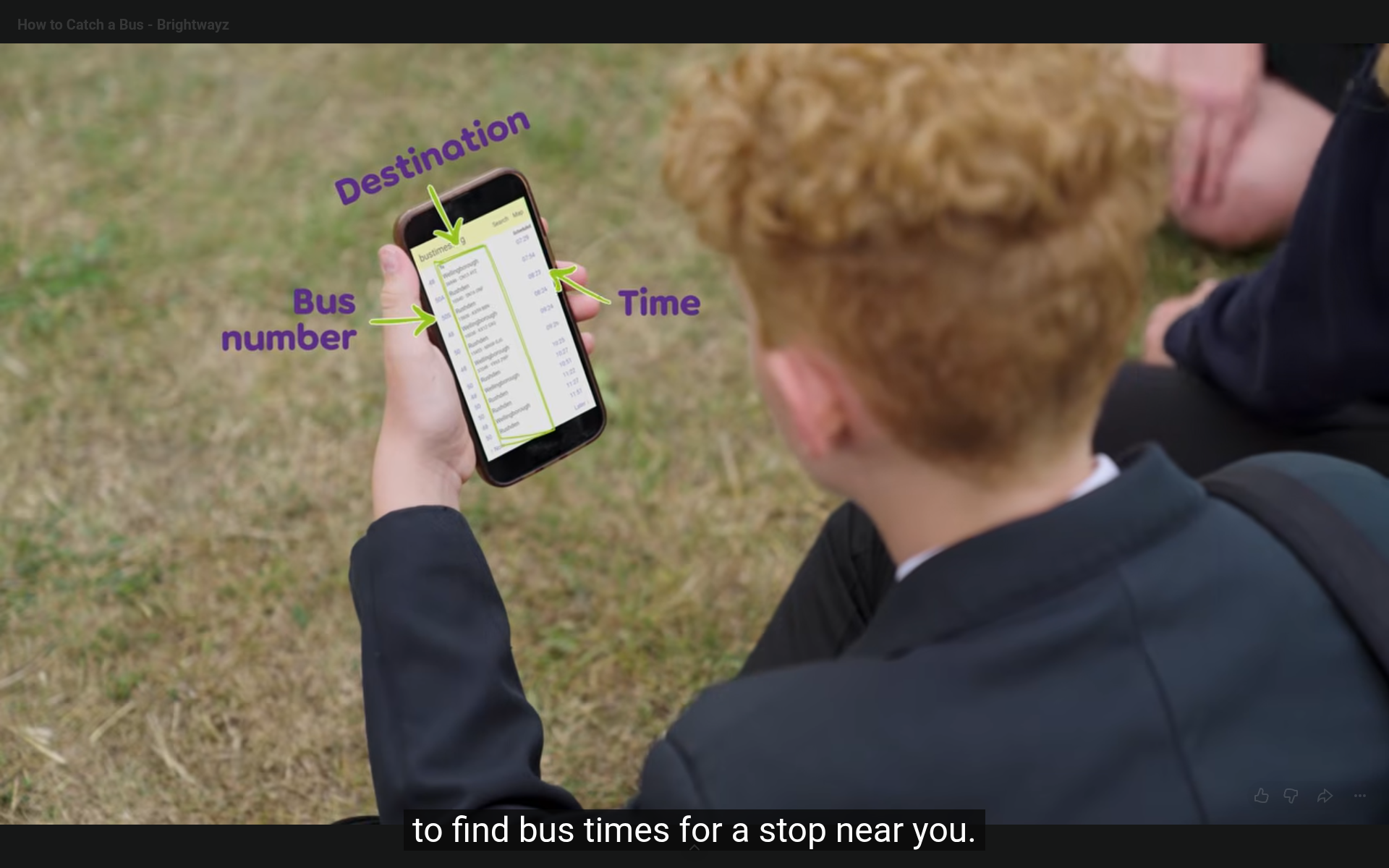 Bus App Info.
