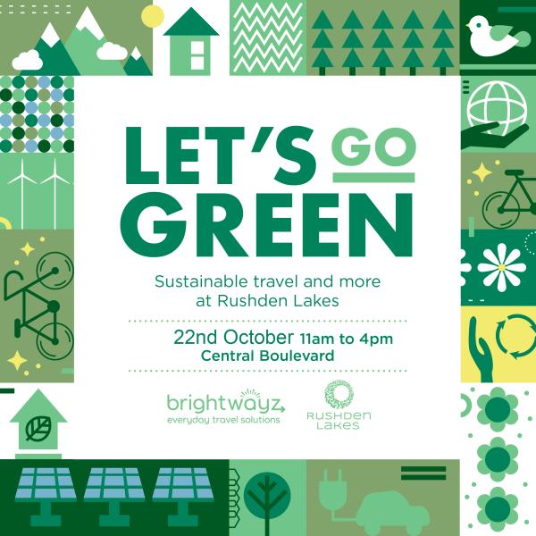 Lets go green poster.