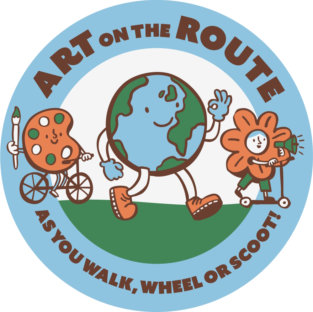 Art on the Route Circular Logo