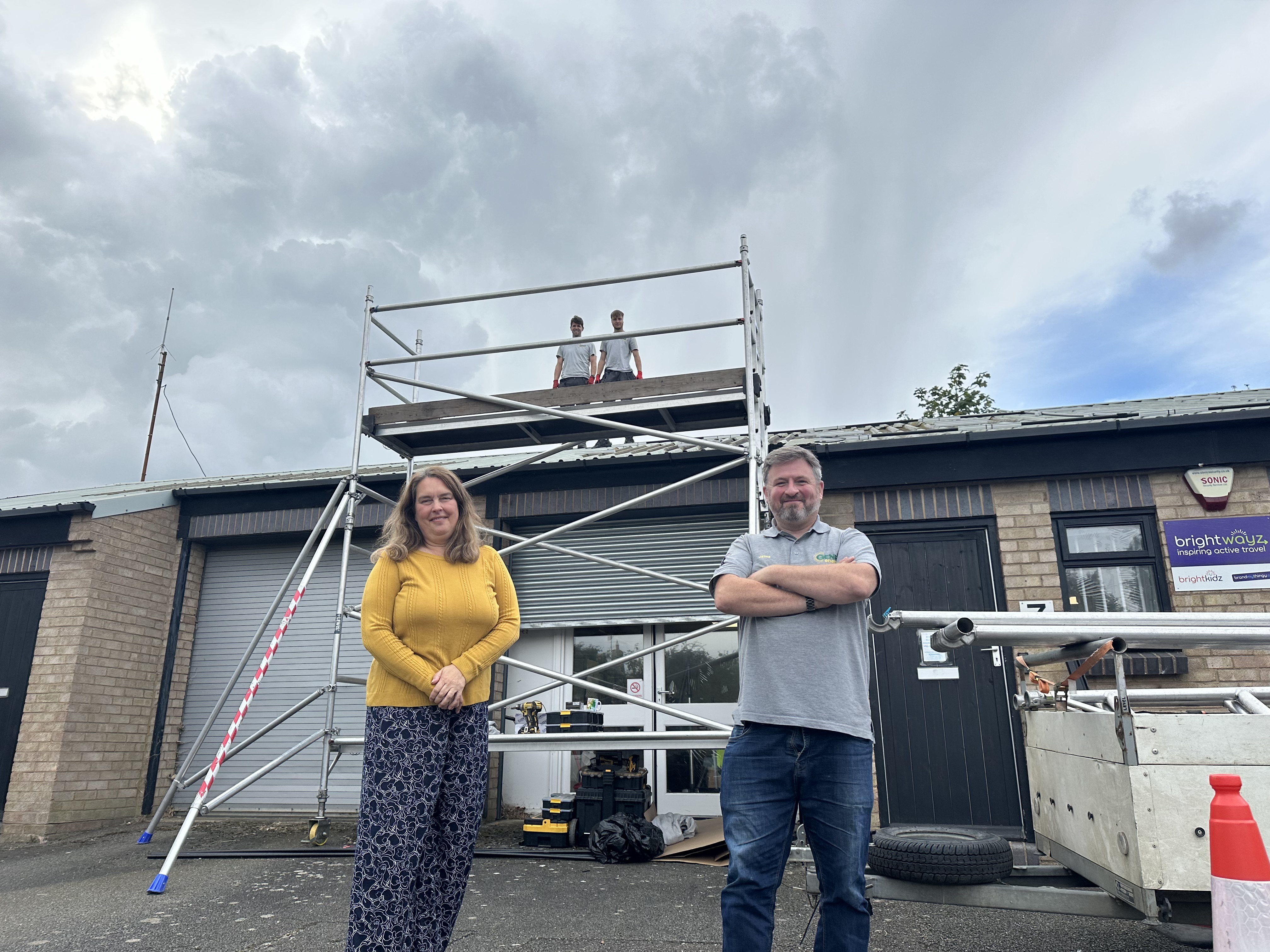 Solar Panels. Jaime and Alison.