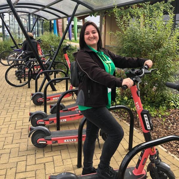 Rushden lakes scooter.