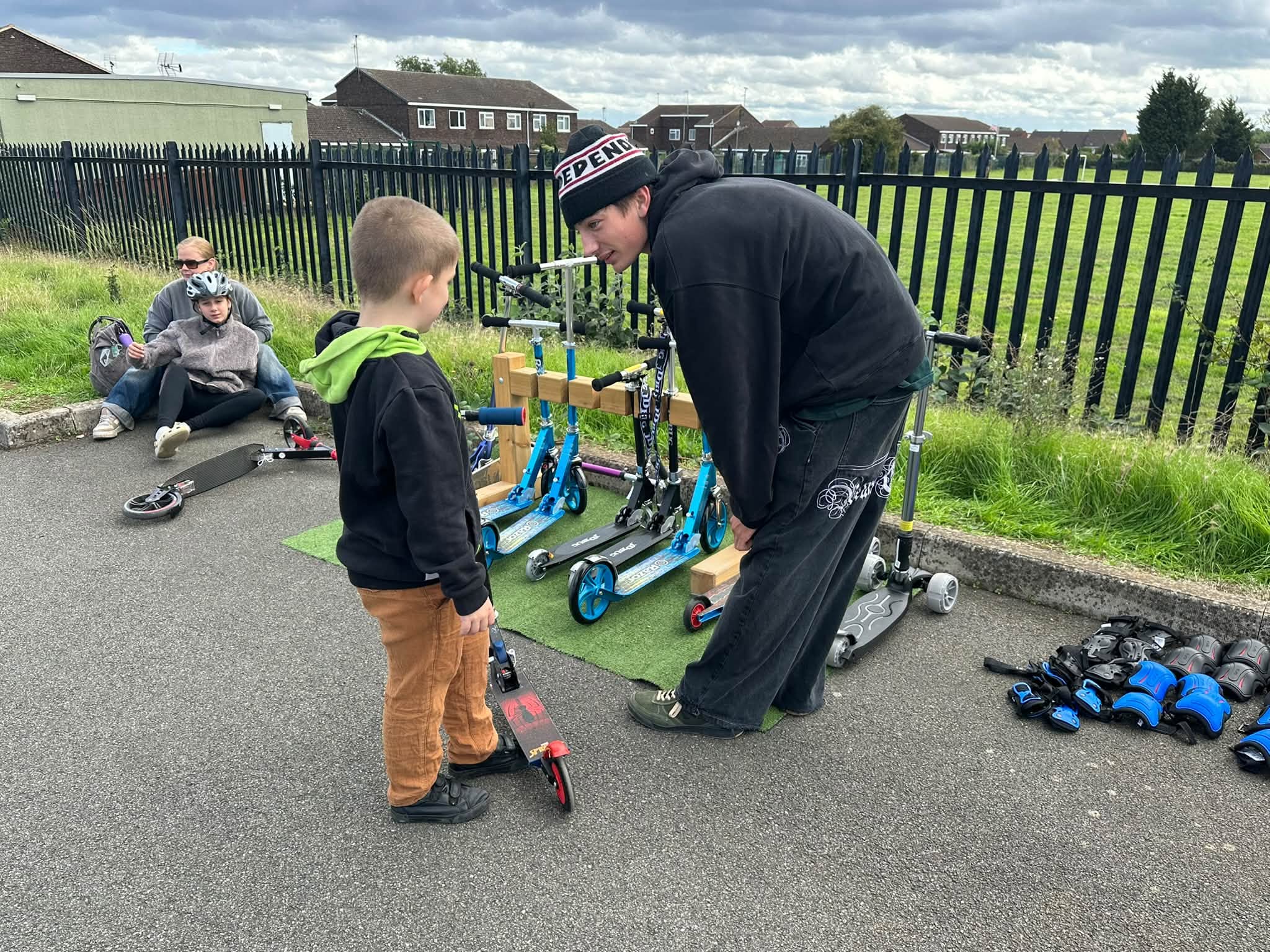 Scooter Trainer Ethan.