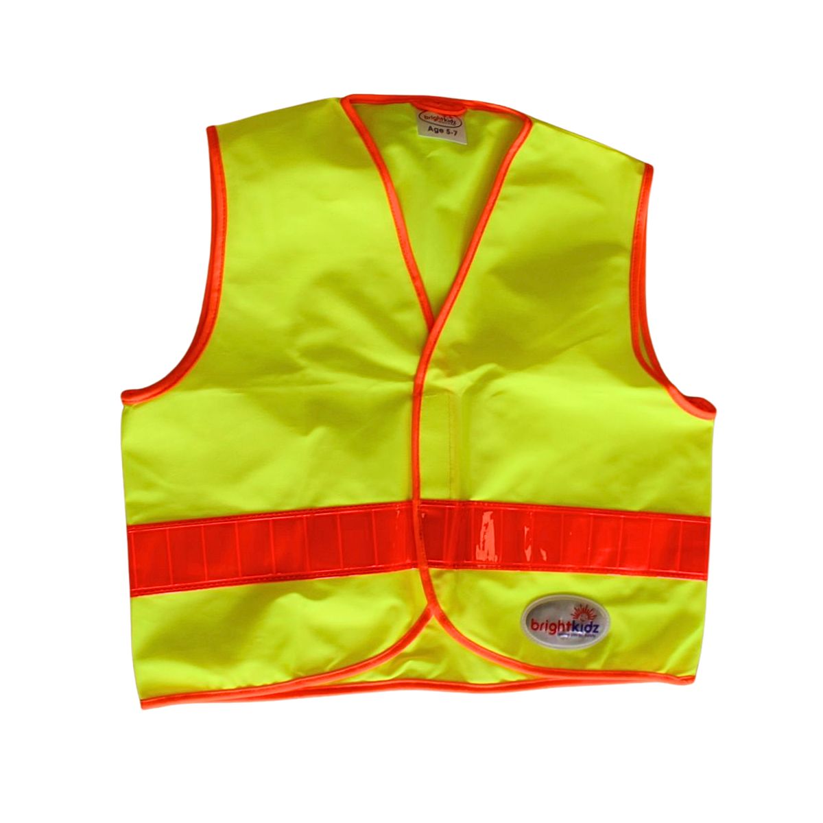 Brightkidz Yellow UK Made Child Waistcoats age 5-7