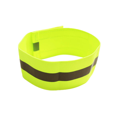 Yellow High-Visibility Adjustable Armband