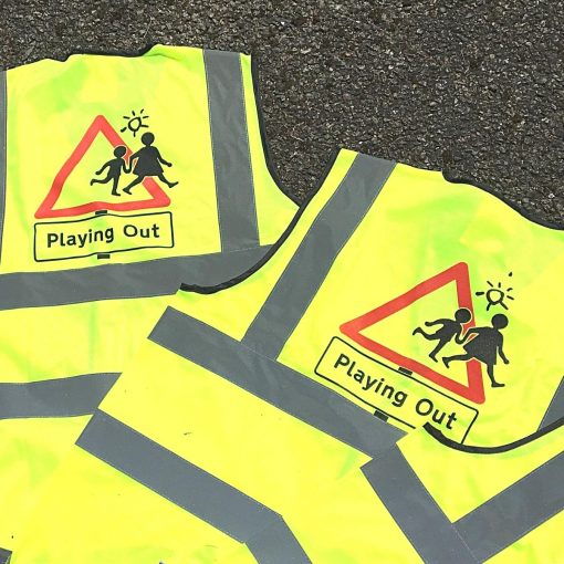 Playing Out High Vis Steward Waistcoat