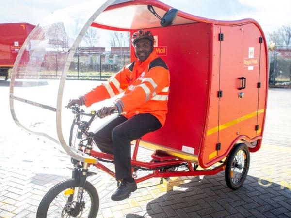 Royal mail cargo bike.