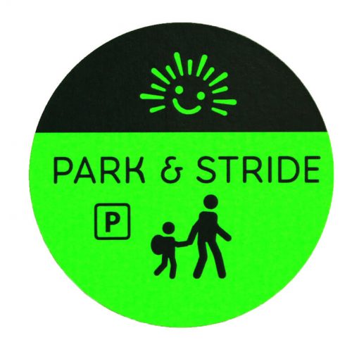 Park & Stride Stickers.