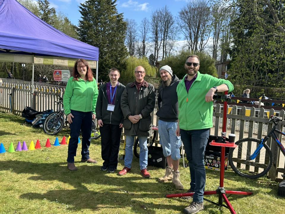 Wicksteed Park Voolunteers.