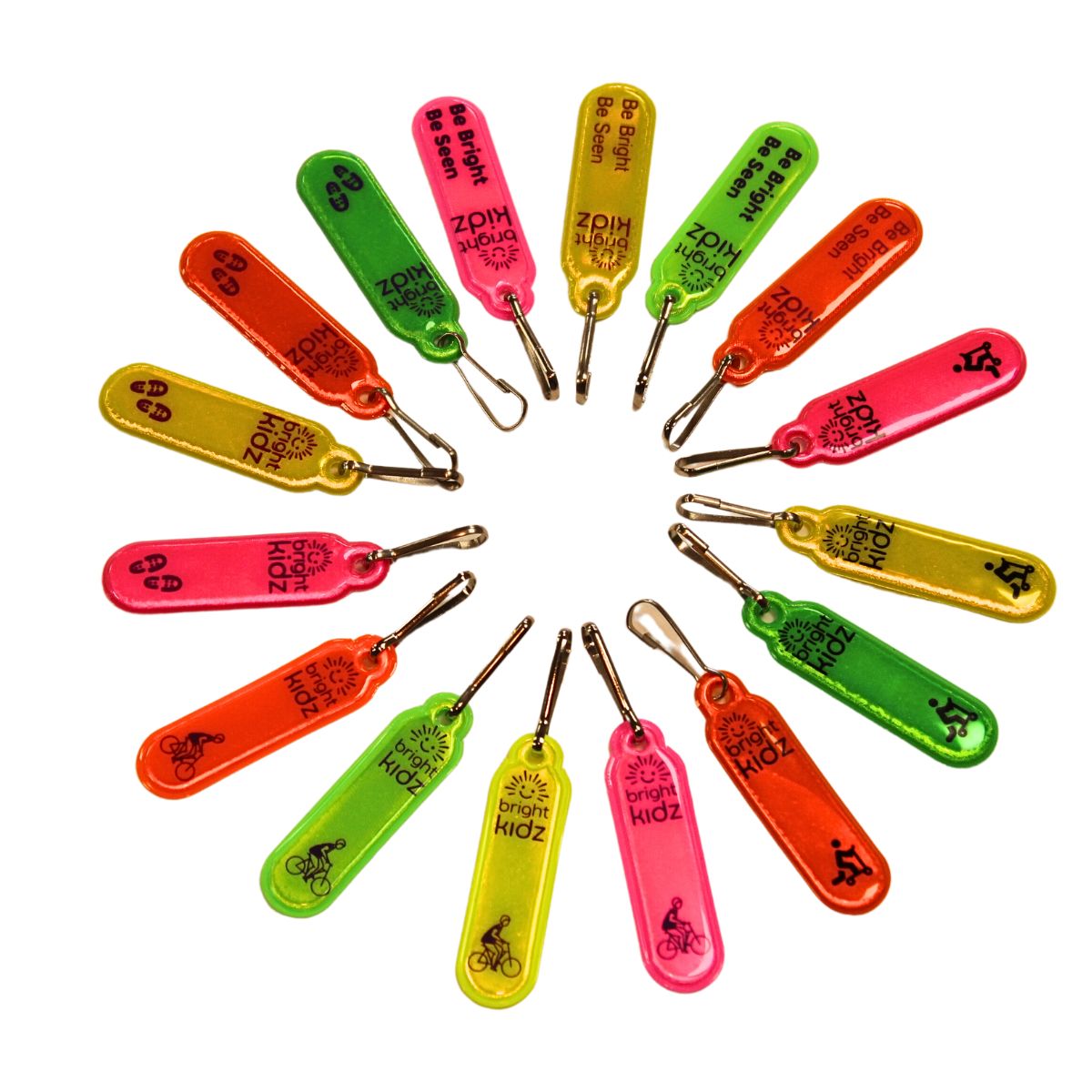 Zip Clips All designs Circle.