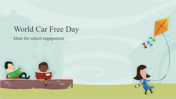 World car free day school resources.