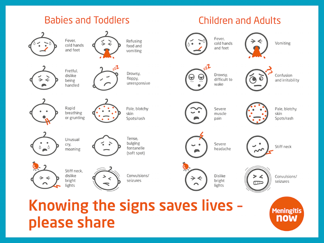 meningitis symptoms.